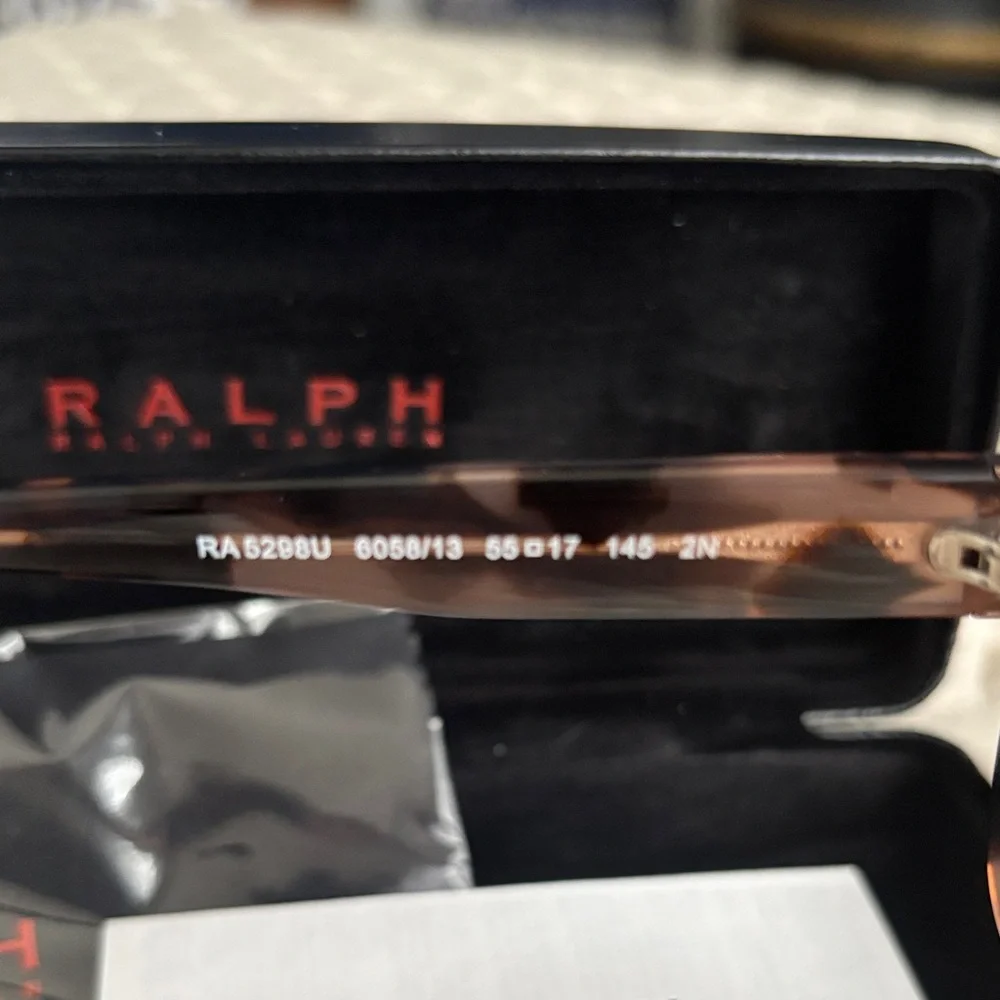 Ralph Lauren Havana Brown Tortoise Sunglasses